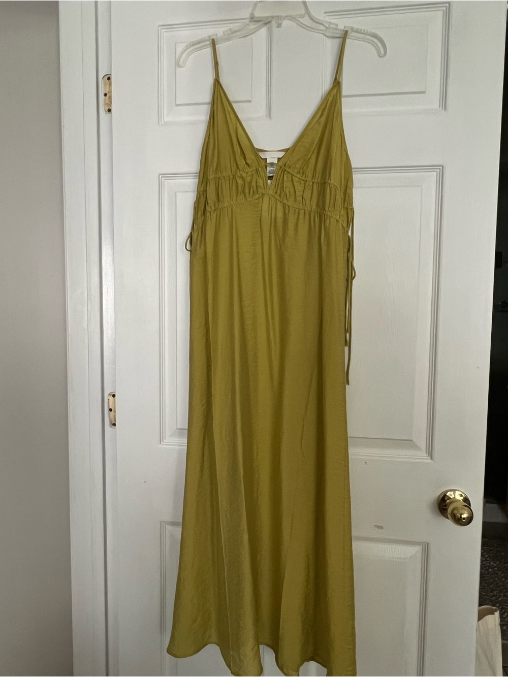 H&M Maxi Slip Dress with Spaghetti Straps